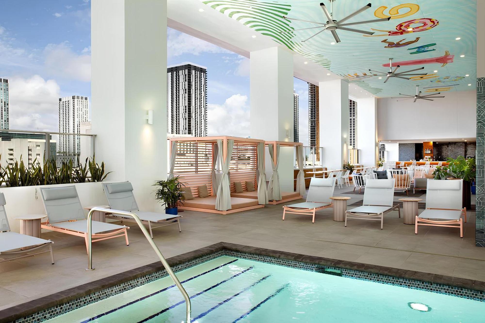 New Luxury Downtown Apartment - Gym Pool Workspace Miami Buitenkant foto